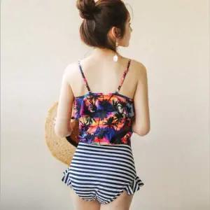 128000083로브카디건 비치 3피스 비키니 set 여자 비치 남자비치 4PCS