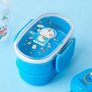 [에이치플러스몰]도라에몽 클립 2단 도시락