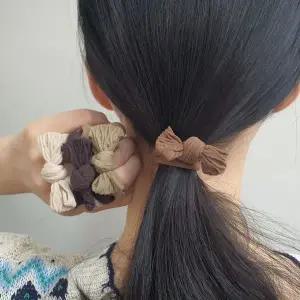 데일리 브라우니 리본머리끈 10P