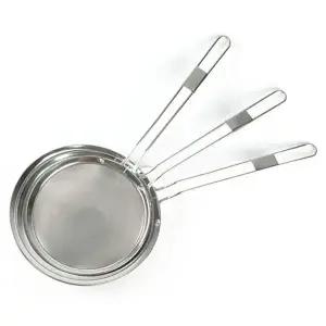 [RIZPICK]거품 건지개 대 뜰채 거름망 채망 채반 고운망 뜰채망 스텐건지기