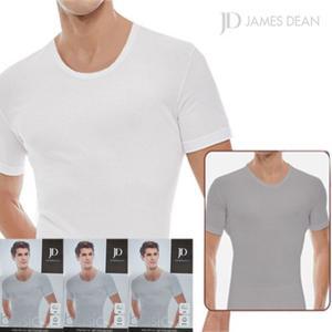 홈란쥬 J.D(제임스딘) 남성 부드러운 실켓 베이직 반팔 런닝3p (106)