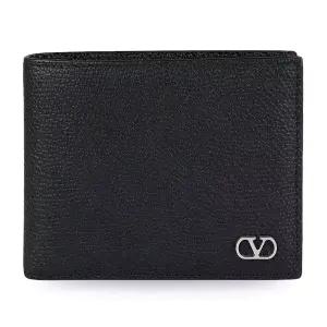 디몬트 발렌티노 남성 V로고 레더 반지갑(블랙) 7Y2P0AP3UAG 0NO