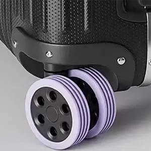 캐리어 바퀴 실리콘 보호 커버 테이프 소음 충격 방지 흡수 슈즈