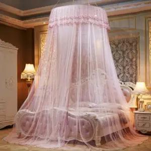 샬랄라 침대 공주 캐노피 모기장 레이스 여아캐노피