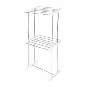 미니 PEE361C6 세탁건조대 2단 조립식 빨래건조대