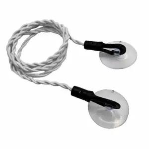 여행 RSM846C8 흡착식 흰색 휴대용 캠핑 빨래줄 캠핑 빨래걸이