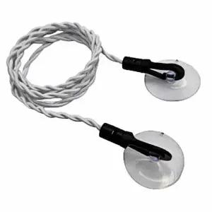 여행 WKZ970J4 흡착식 흰색 휴대용 캠핑 빨래줄 빨래걸이