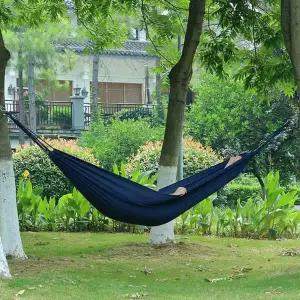 캠핑 DZ03OJ18 해먹 네이비 해먹로프 접이식해먹