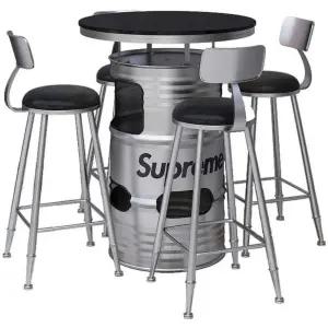 업소용 드럼통 테이블 탁자 의자 식당용 세트 숯불