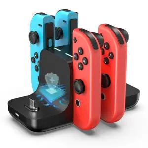 닌텐도 스위치 NS 6in1 멀티 충전독기 용품 충전 거치대 악세사리 주변기기 충전기