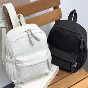 [패션] 데일리백팩 가방 여성 포켓 멀티 골덴 미니백 베이직가방