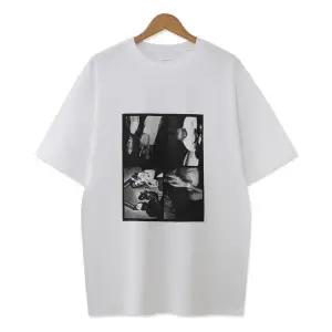 [하프클럽/엠엔씨]포토 오버핏 반팔티 (MDBT803CI)