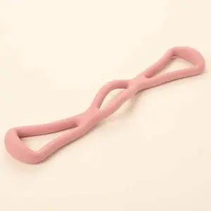 핑크 홈트 튜빙밴드 ZF 스트레칭 8자