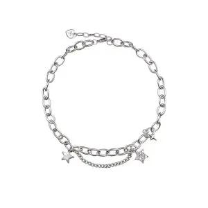 매장판매전용 VVV 펑키 별 볼드 체인 써지컬 목걸이