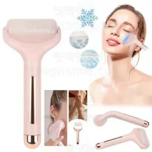 쿨링 얼굴 종아리 마사지 롤러 허벅지 바디 지기 시원한 페이스 아이스