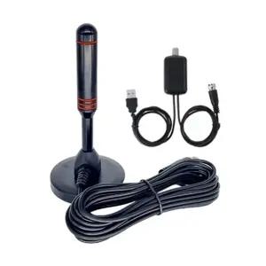 실내외 지상파 디지털 TV안테나 5M샐내 실외 디지탈 케이블 안테나선 영상 TV선 동축 RF 연결선 HDTV