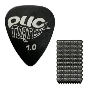 검정 일렉기타피크 pdt187 (100P) 1.0mm 악기소품연습용 크 액세서리 트라이앵글 손가락 핑거 칼라 컬러