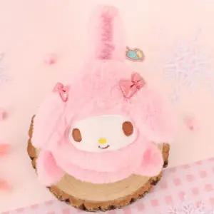 마이멜로디 완구 리본 접이식 귀마개 782795유아 아동 캐릭터 산리오 여아 여아동 귀여운 겨울 패션