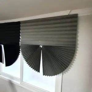 그레이 붙이는 블라인드 무타공 커튼 커텐 창문 햇빛가리개 차단 무설치 셀프암막 간편 종이 접착식 부직포