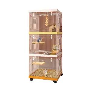 햄스터 하우스 집 다람쥐 대형 케이지 투명 캐비닛