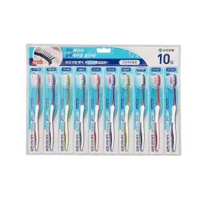 [에이치플러스몰]bns 유한 덴탈케어 이코노플러스 2단 미세모 10개입