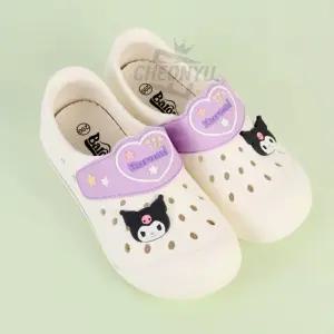 쿠로미 츄 바로인 실내화학생 학교 캐릭터 어린이 용슬리퍼 키즈