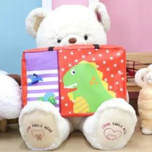 유아 소아 어린이집 낮잠 이불 가죽 투명 파우치 가방