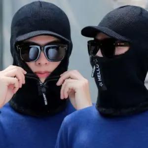 방풍 방한 SPORTY S 다용도모자 마스크 넥워머 BLACKS 도모자 BLACK