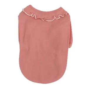 쫄티 살몬 고급형 1P 프릴 티셔츠 산책 외출복