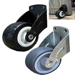 문짝 하단 지지대 휠 드롭 도르래 휠, 하중 베어링 하드웨어, 60*50*20mm 리턴