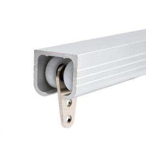 옷장 찬장 창 캐비닛 슬라이딩 도어에 대 한 두 개의 플라스틱 바퀴와 10PCS 40x19mm 금속 베어링 도르래