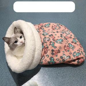 고양이 매트리스 침대 매트 침낭 두꺼운 슬리퍼 동물 둥지 용품