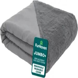 퍼헤이븐 교체 반려견 침대 커버 반려동물 매트리스 보호를 위한 초강력 수면 표면 소파 스타일 디자인