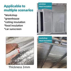 5M PET 알루미늄 처리 필름 라디에이터 반사 호일 단열 홈 인테리어