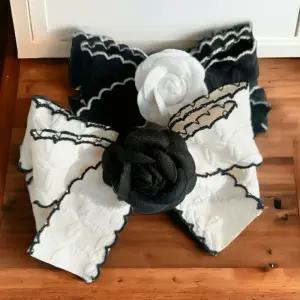 헤어핀 빅 카멜리아 스캘럽 핸드메이드 더블보우 리본머리 예쁜 선물 고정 옆머리 집게 도트 벨벳 리본