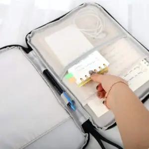 블랙 11인치 태블릿 파우치 지퍼 패드 수납 가방 탭 케이스 보관