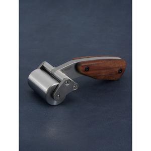 가죽공예 롤러 압착 양쪽에 도구 수공구 수제 펴는 핸드롤러 평평 가죽끈 푸시