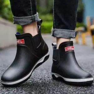 [룽스]패션장화 장마철신발 작업화 비 캠핑