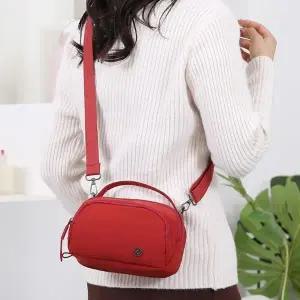 [룽스]미니 여성크로스백 크로스 백 폰 가방 레드