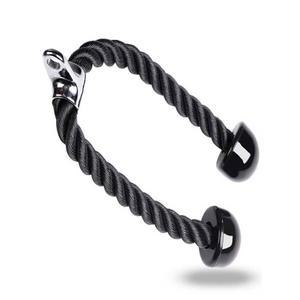 케이블푸쉬다운 삼두근 텐션 로프 스트레이트 Rope 삼두 부착 핸들 벽운동 고리