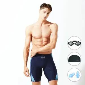 [하프클럽/베이직 엘르]남성 실내수영복 5부수영복 BEZ-S401N