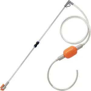 AREPK 컴팩트 수족관 사이펀 진공 청소기 및 물 교환기 키트와 청소 브러시. 작은 어항에서 동시에 교환과