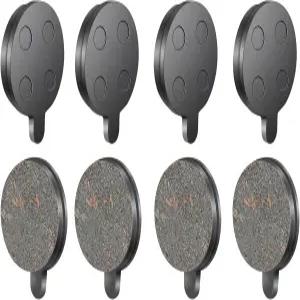 4쌍 디스크 브레이크 패드 로터 전기 스쿠터 10인치 스쿠터용 세미 메탈 교체