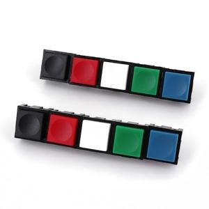 PB13 스퀘어 순간 SPST 정상 개방 PCB 미니 소형 푸시 단추 클릭 스위치 12x12mm 2 핀 10 개