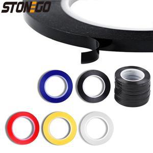 STONEGO 그래픽 차트 테이프 - 1롤 5mm 너비 66m 길이 화이트보드용 자체 접착 마킹