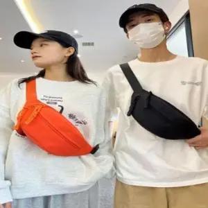 런닝 웨이스트백 힙색 남녀공용 메신져