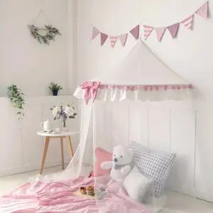 까사베르데 프린세스 반원 캐노피 아이방 공주 유치원 캐노피