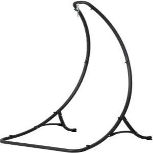 ANOW 헤비 듀티 해먹 의자 스윙 스탠드 전용 외부용 걸이 최대 400파운드 블랙