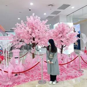 인조 벚꽃나무 조경 가짜 나무 인테리어 장식 대형 조화나무