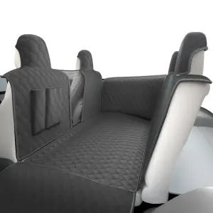 테슬라 모델 3 전면 블랙 자동차 카시트 커버 차시트 강아지